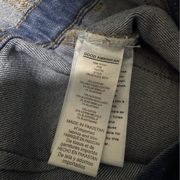 Good American Demin Jumpsuit Blue Size S - Picture 5 of 8